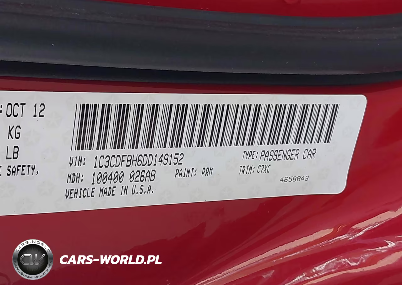 2013 Dodge Dart Rallye VIN:1C3CDFBH6DD149152 - 9