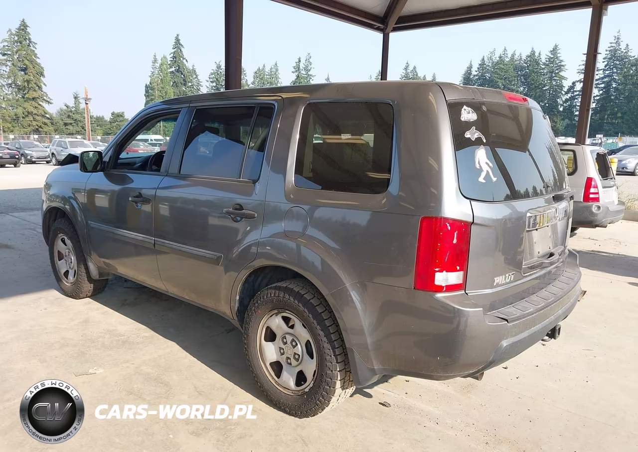 2011 Honda Pilot Lx VIN:5FNYF4H2XBB028732 - 3