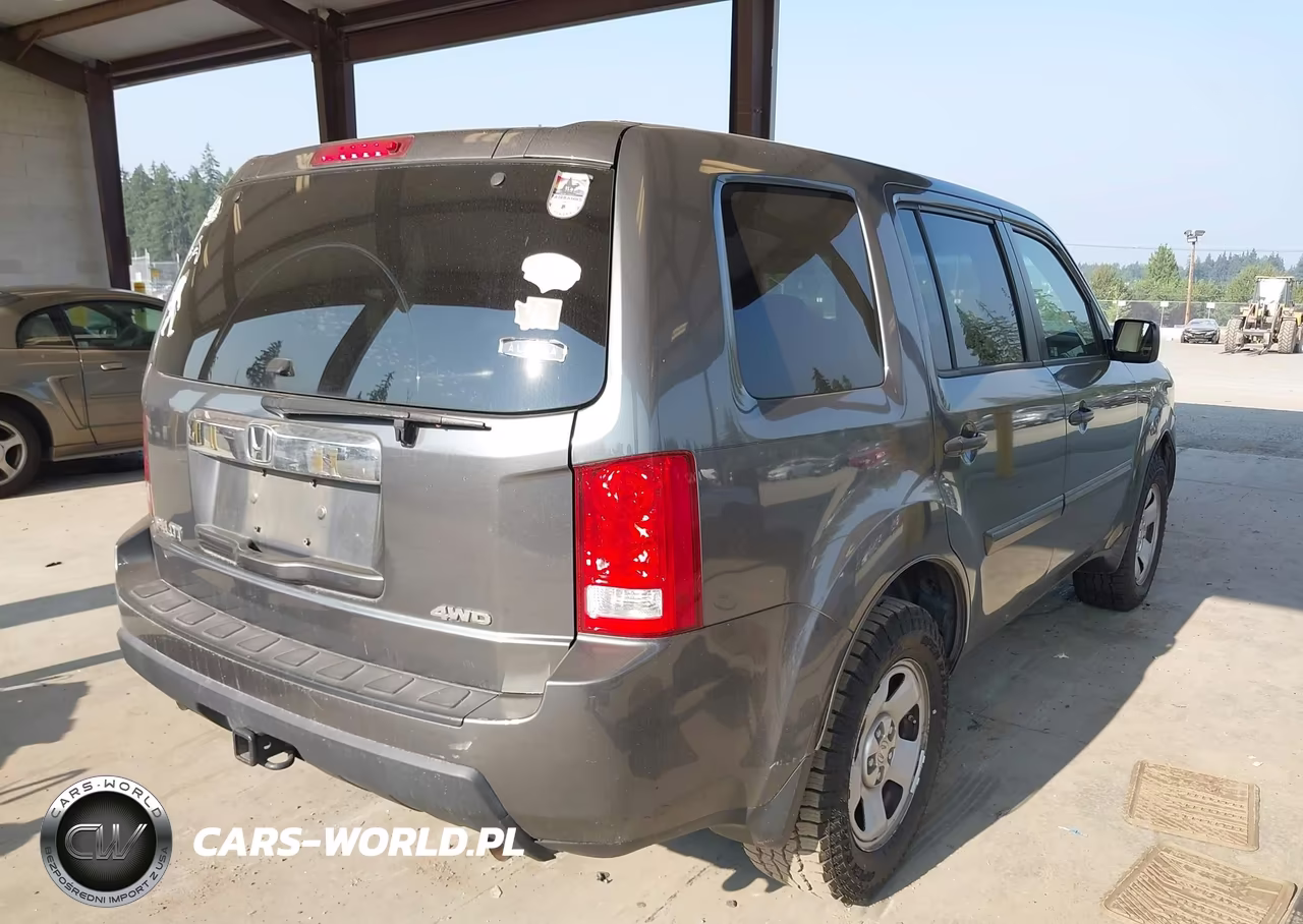 2011 Honda Pilot Lx VIN:5FNYF4H2XBB028732 - 4