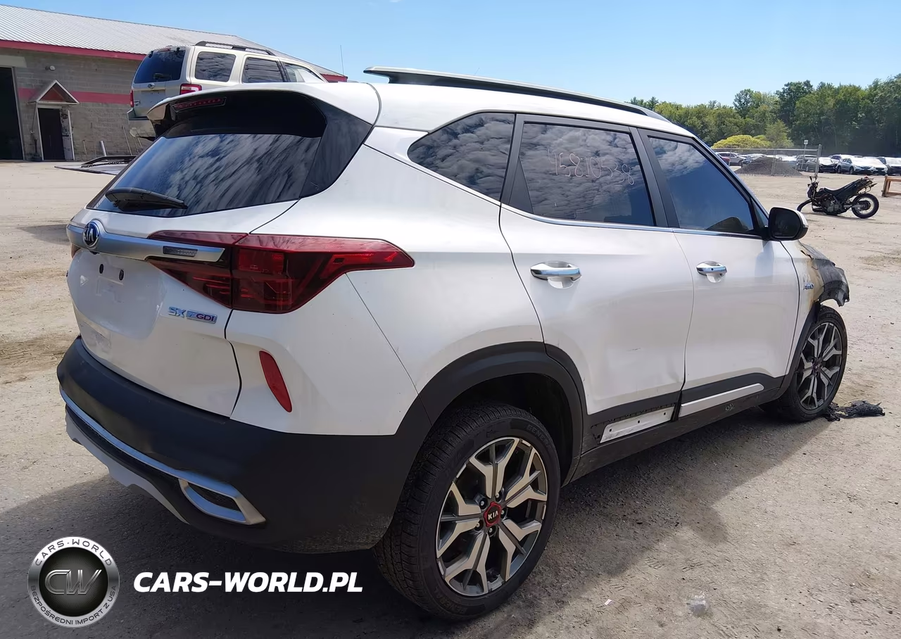 2021 Kia Seltos Sx Turbo VIN:KNDETCA24M7074890 - 4