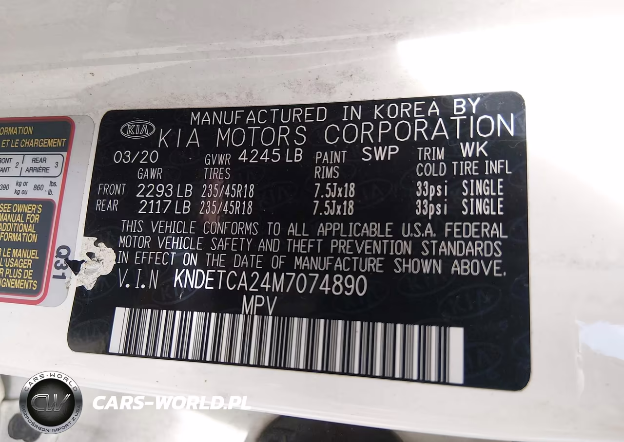 2021 Kia Seltos Sx Turbo VIN:KNDETCA24M7074890 - 9