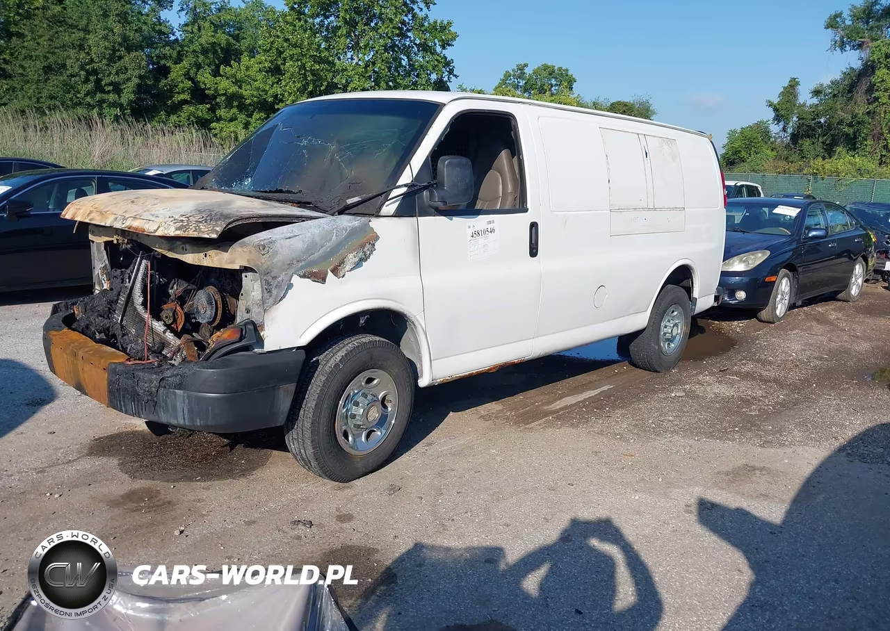 2008 Chevrolet Express Work Van VIN:1GCHG35C881138099 - 2