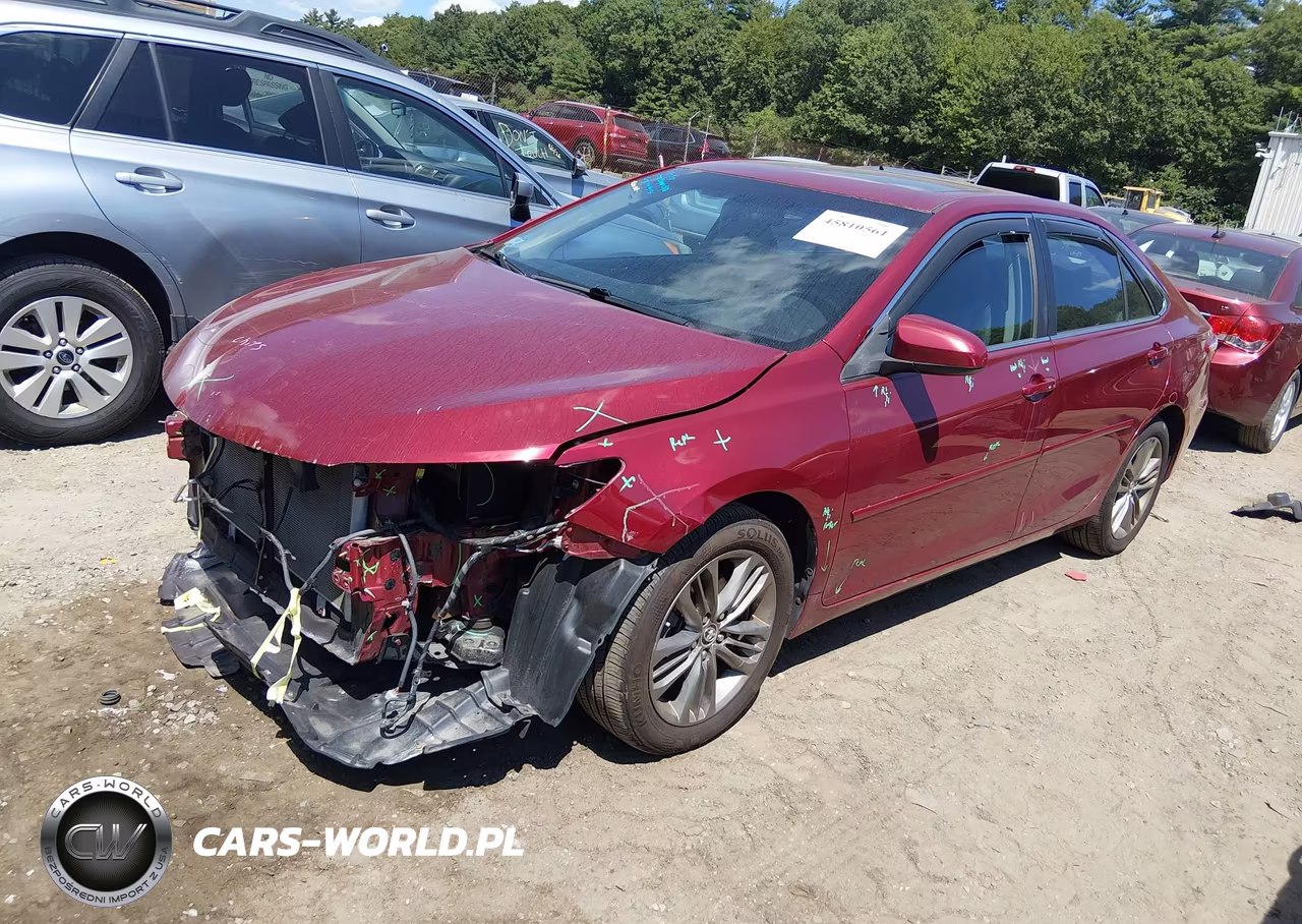2015 Toyota Camry Se VIN:4T1BF1FK2FU987722 - 2