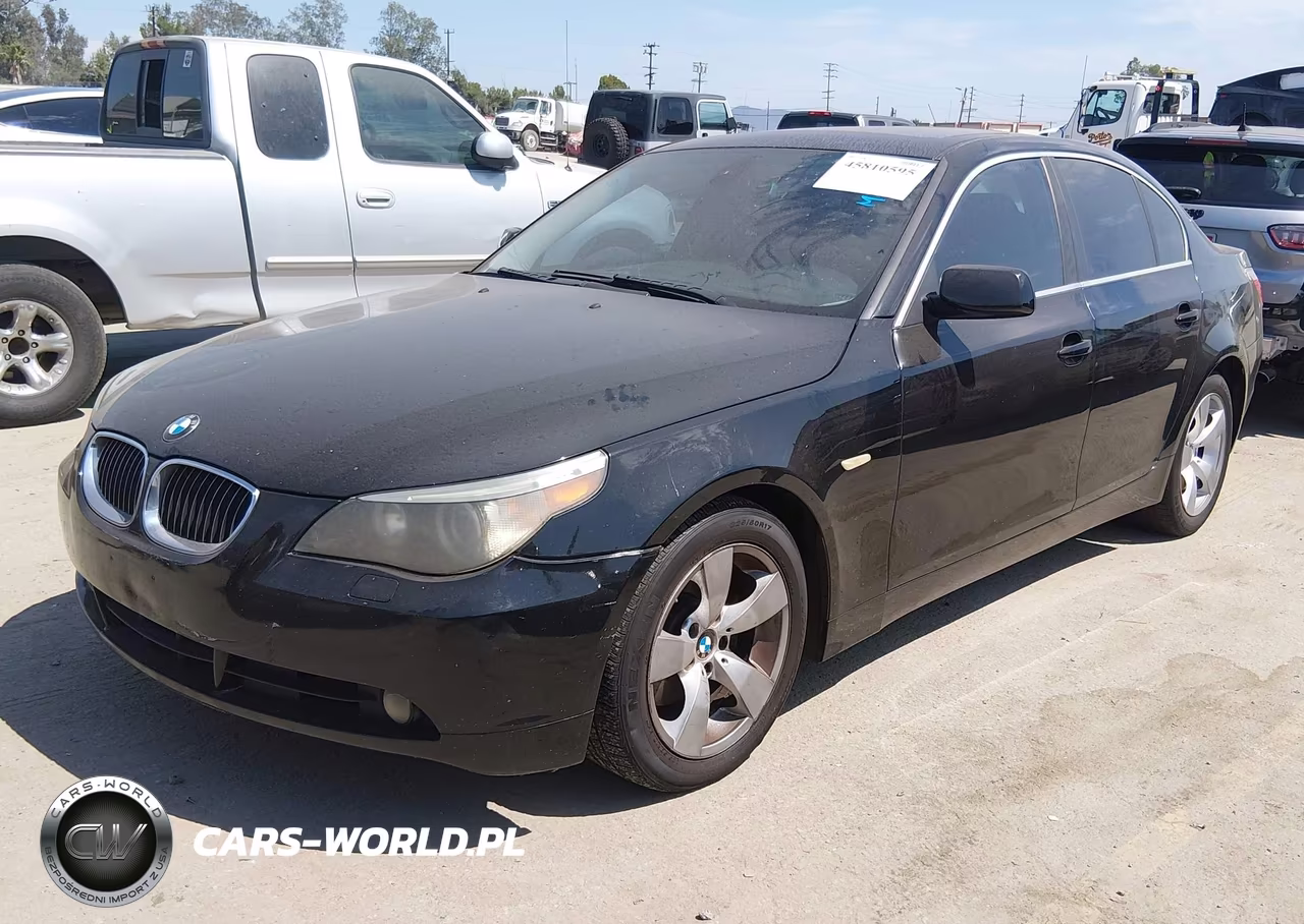 2007 BMW 525I VIN:WBANE53507CW60105 - 2