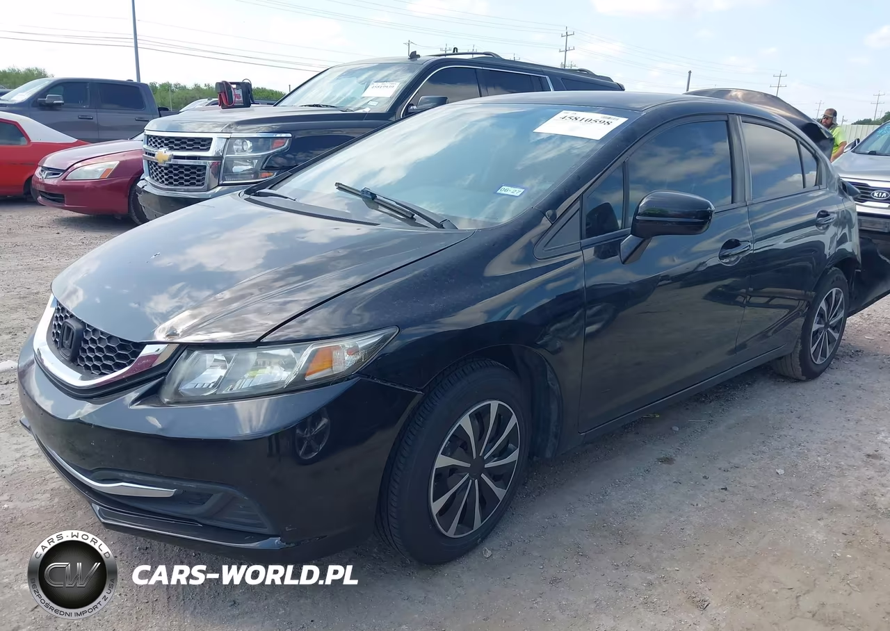 2015 HONDA CIVIC LX VIN:2HGFB2F51FH514819 - 2