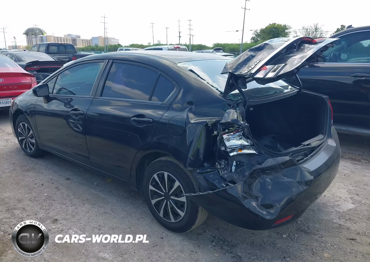 2015 HONDA CIVIC LX VIN:2HGFB2F51FH514819 - 3