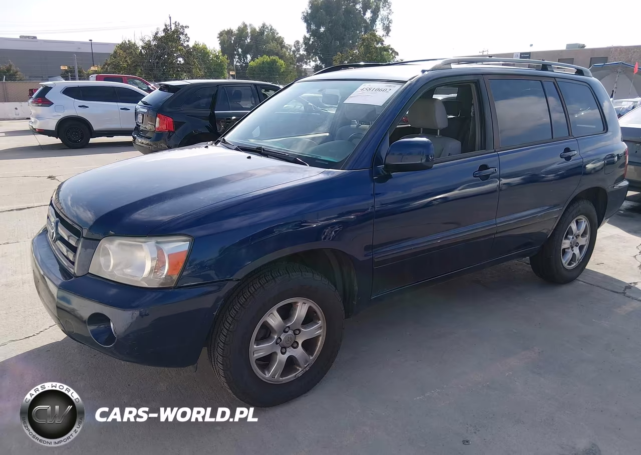 2005 Toyota Highlander VIN:JTEGD21A950111610 - 2