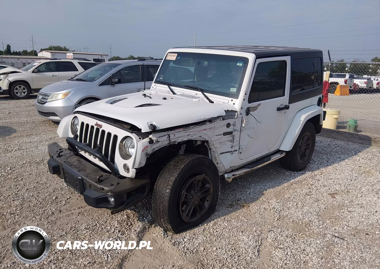 2016 Jeep Wrangler 75Th Anniversary VIN:1C4AJWBG8GL342481 - 2