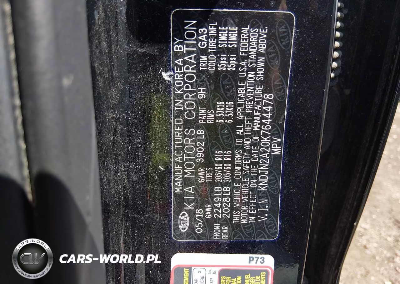 2019 Kia Soul VIN:KNDJN2A20K7644478 - 9