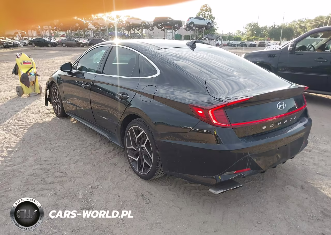 2022 Hyundai Sonata N Line VIN:5NPEK4JC0NH149082 - 3