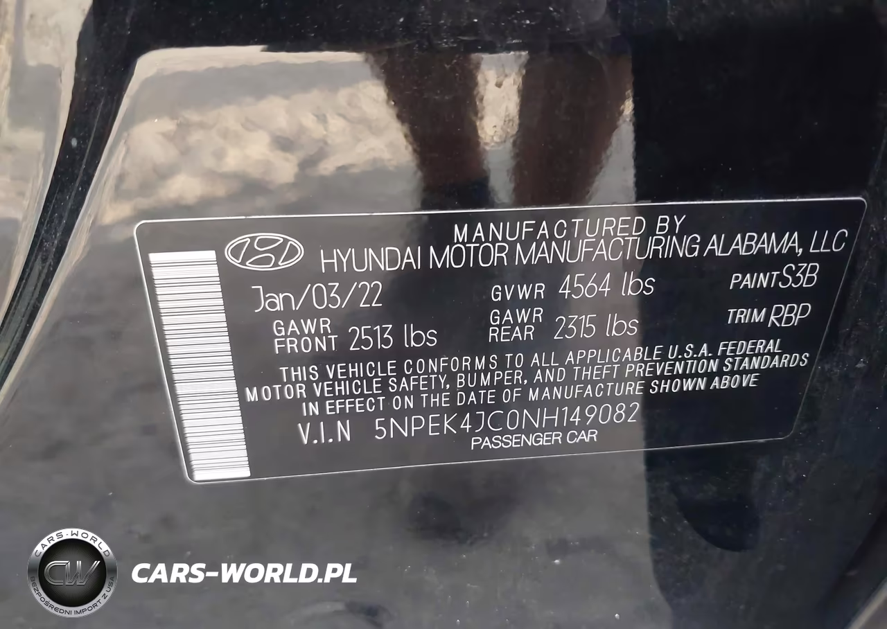 2022 Hyundai Sonata N Line VIN:5NPEK4JC0NH149082 - 9