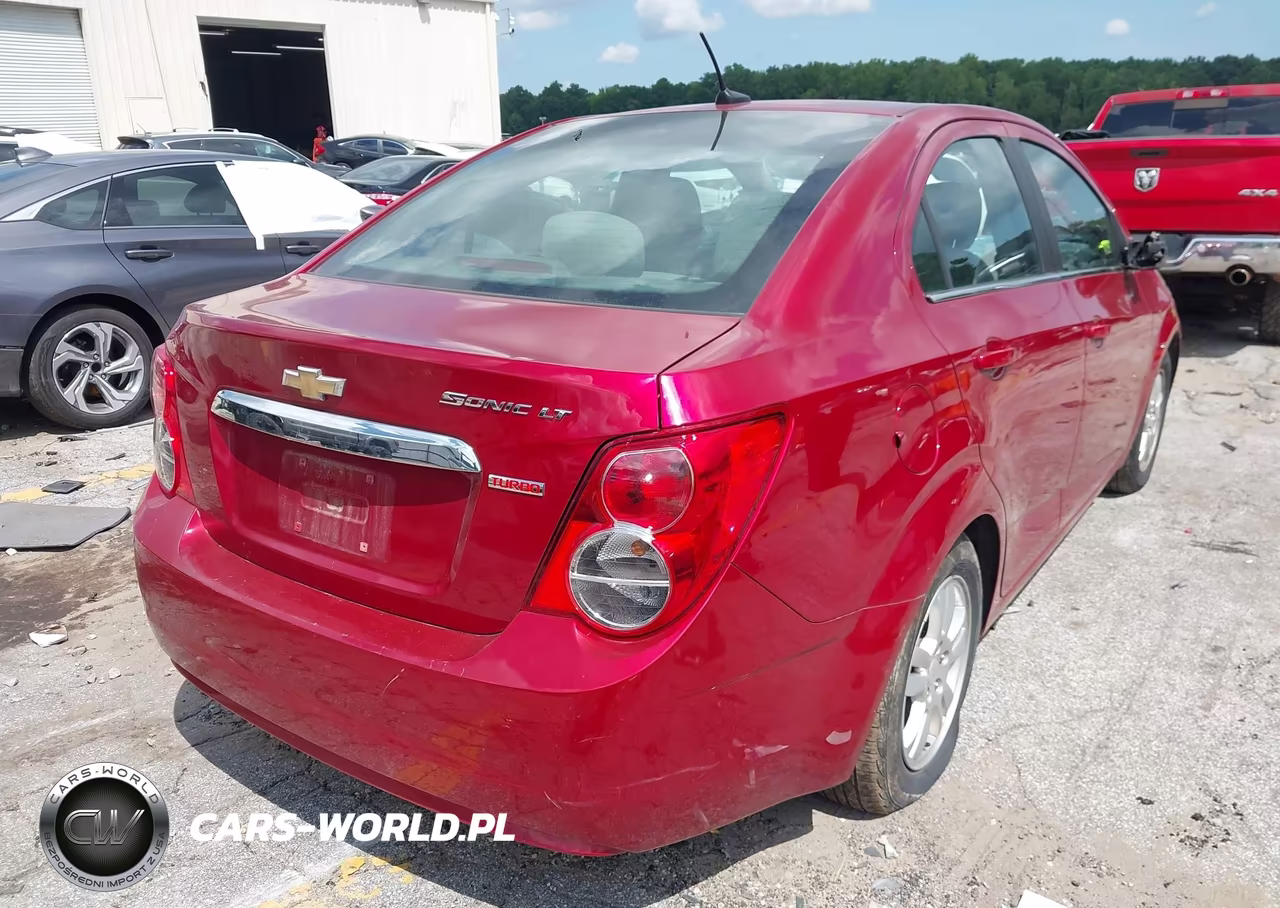 2013 Chevrolet Sonic Lt Auto VIN:1G1JC5SB2D4128870 - 4
