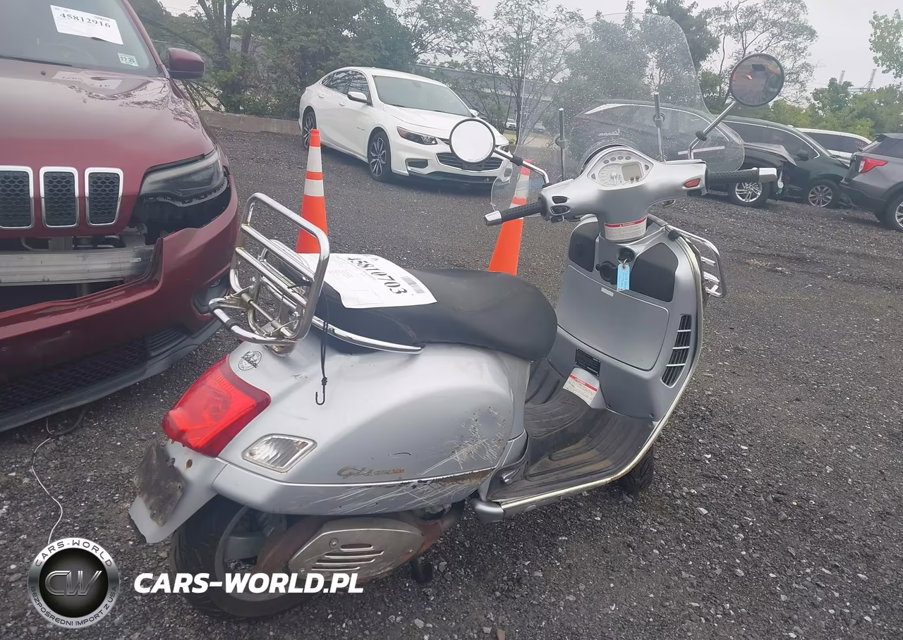 2007 Vespa Gts 250 VIN:ZAPM459L575005481 - 4