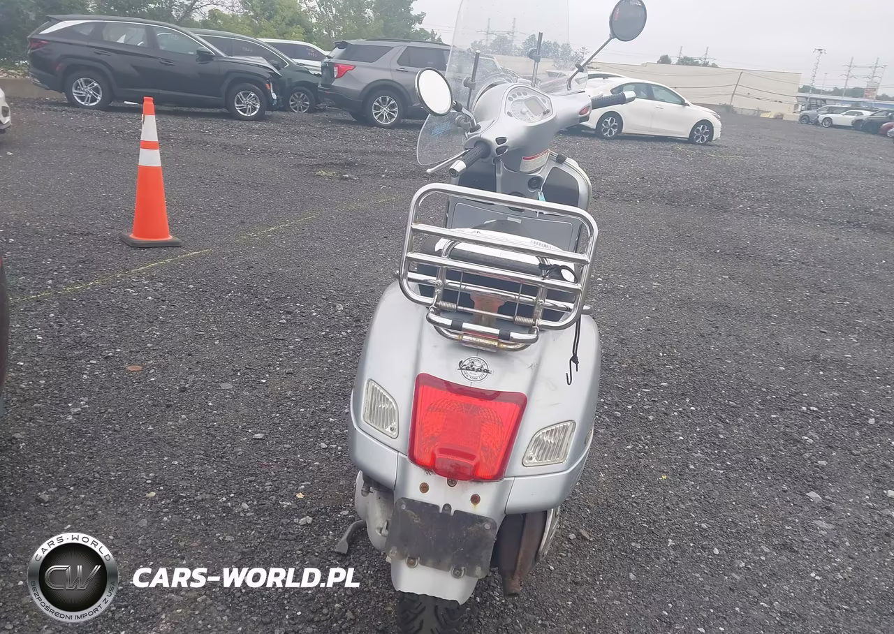 2007 Vespa Gts 250 VIN:ZAPM459L575005481 - 6