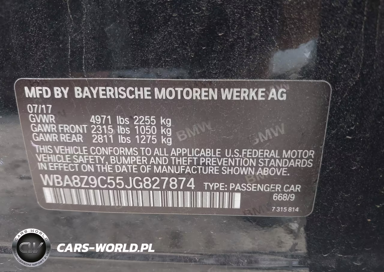 2018 BMW 330I Gran Turismo xDrive VIN:WBA8Z9C55JG827874 - 9
