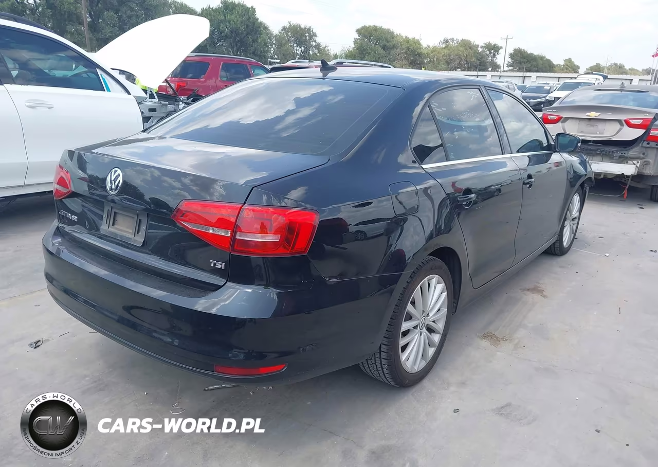 2015 Volkswagen Jetta 1.8T Se VIN:3VWD07AJ3FM303665 - 4