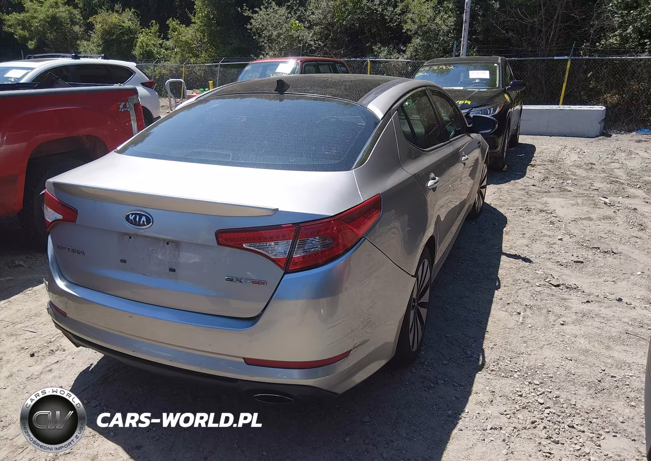 2011 Kia Optima Sx VIN:KNAGR4A61B5155108 - 4