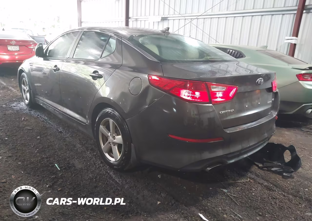 2015 Kia Optima Lx VIN:5XXGM4A76FG356952 - 3