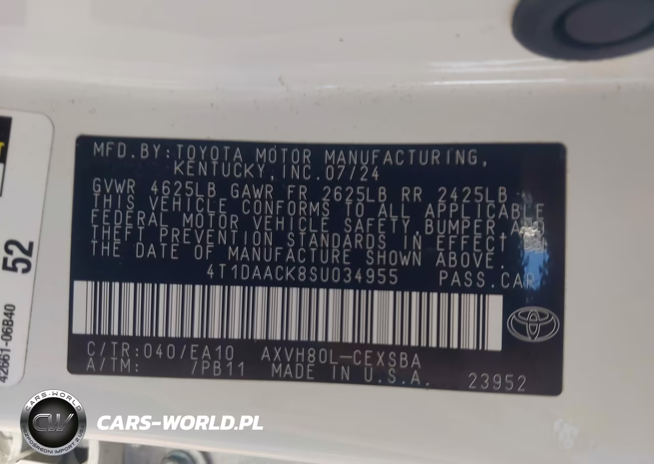 2025 Toyota Camry Se VIN:4T1DAACK8SU034955 - 9