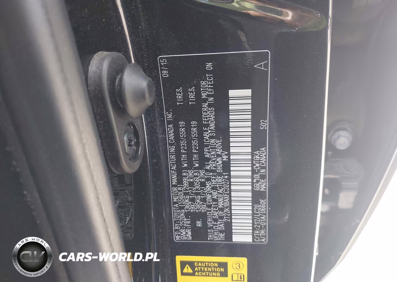 2015 Lexus Rx 350 VIN:2T2ZK1BAXFC202741 - 9
