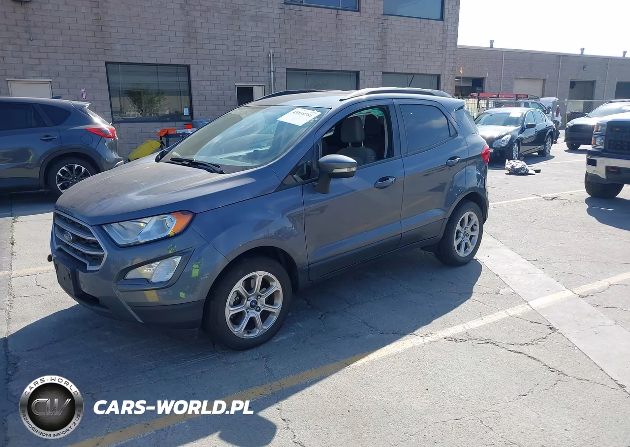 2018 Ford Ecosport Se VIN:MAJ3P1TE6JC208315 - 2