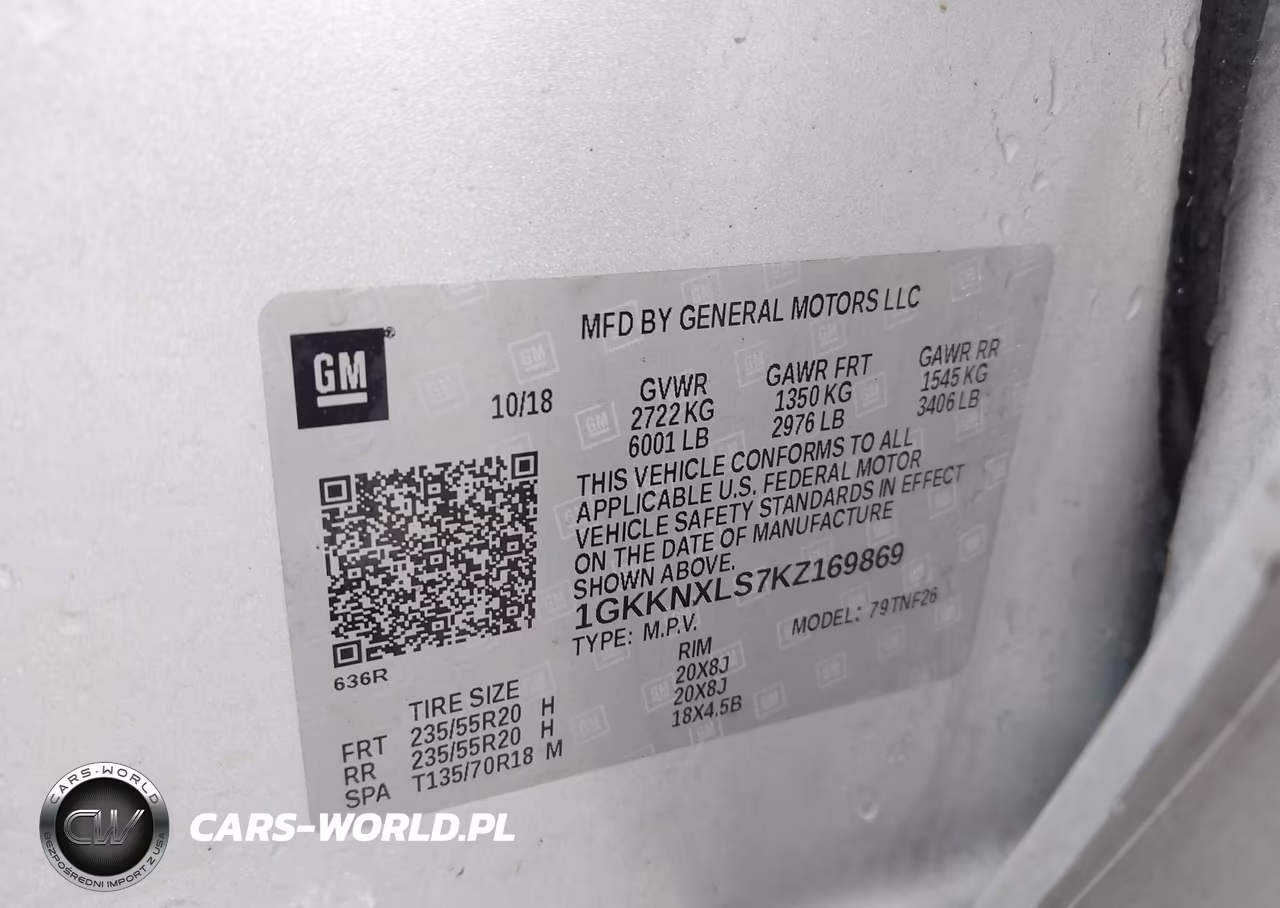 2019 GMC Acadia Denali VIN:1GKKNXLS7KZ169869 - 9