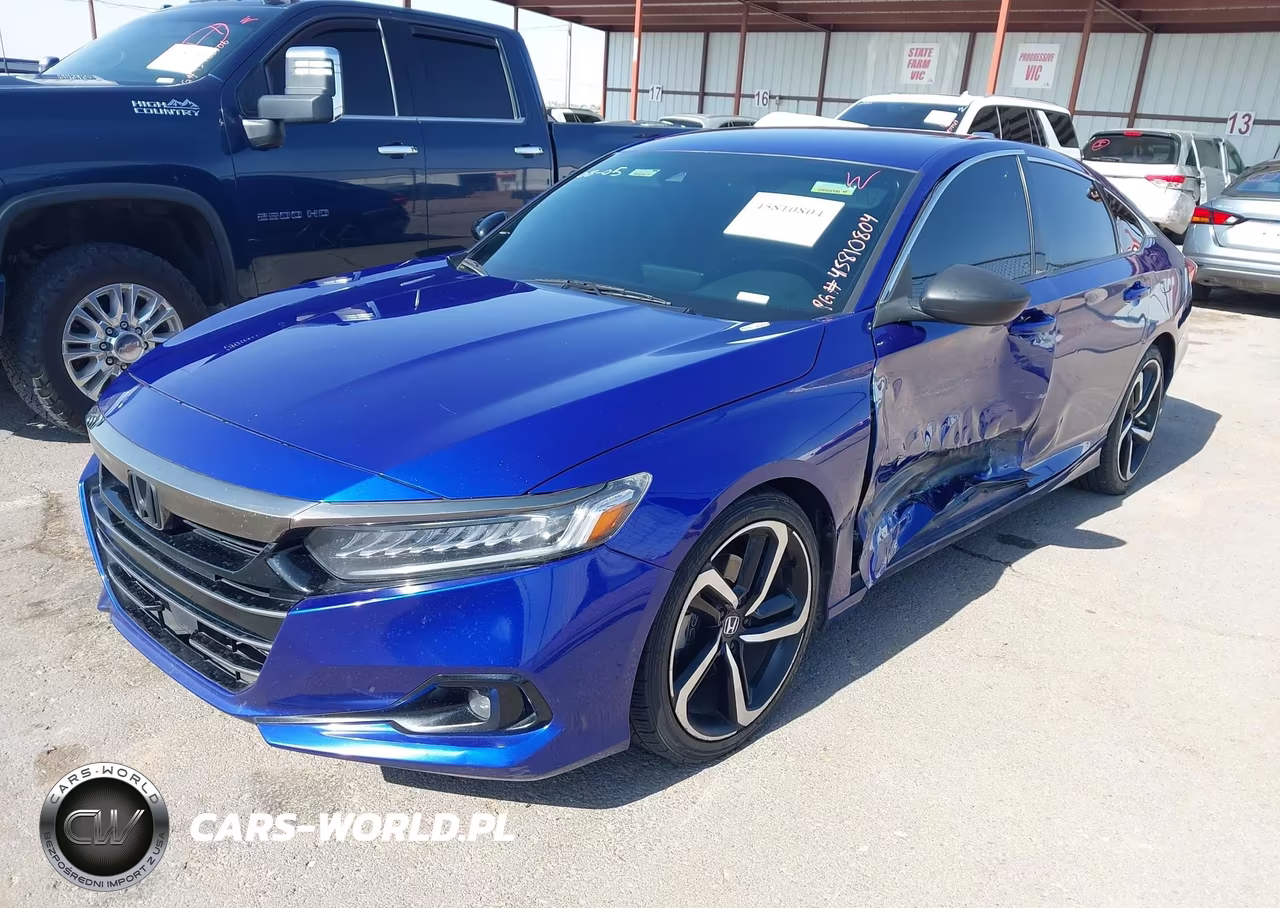 2021 Honda Accord Sport VIN:1HGCV1F35MA024107 - 2