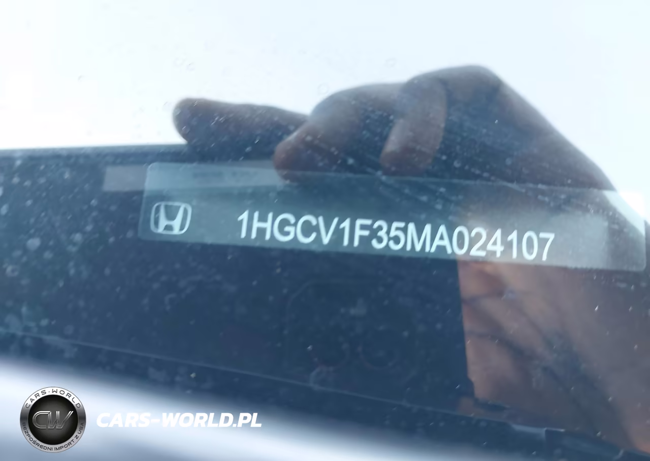 2021 Honda Accord Sport VIN:1HGCV1F35MA024107 - 9