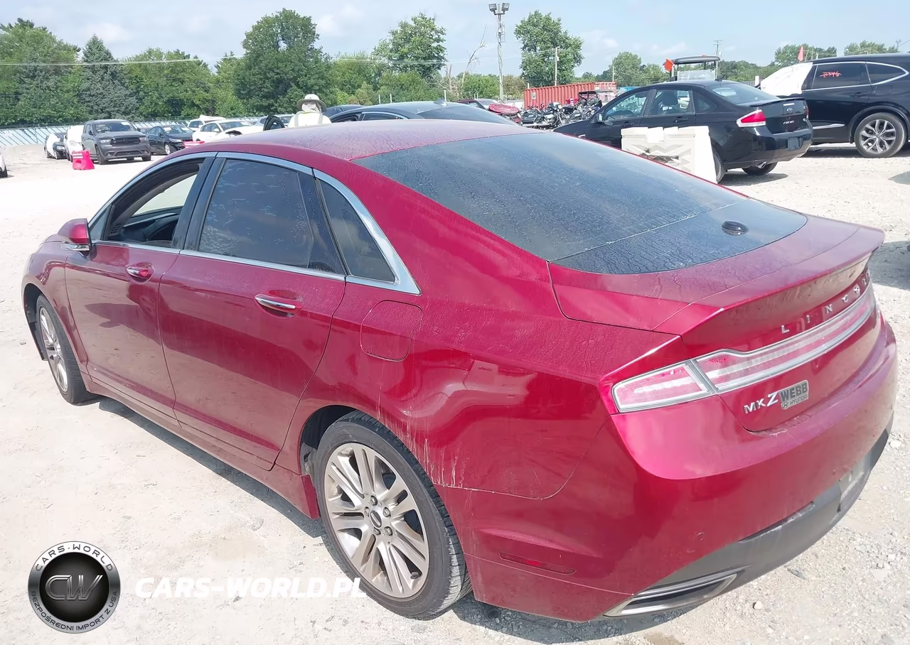 2016 Lincoln Mkz VIN:3LN6L2G97GR631383 - 3