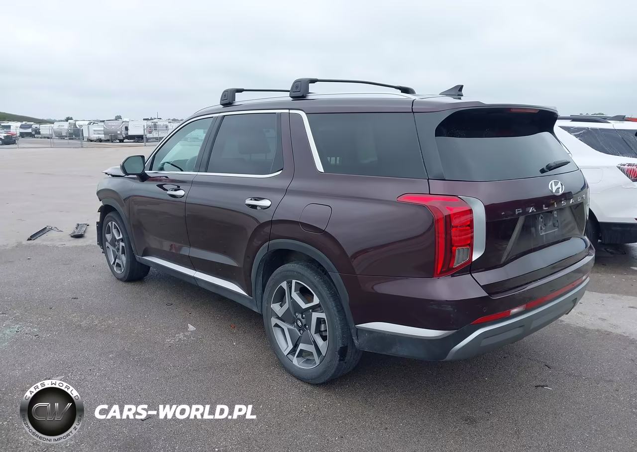 2024 Hyundai Palisade Sel VIN:KM8R4DGE0RU732294 - 3