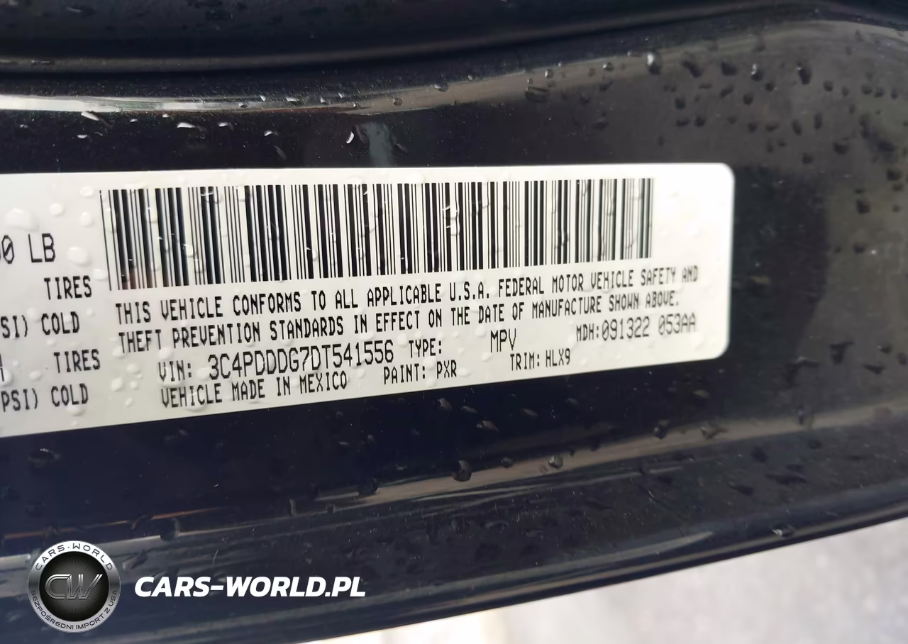 2013 Dodge Journey Crew VIN:3C4PDDDG7DT541556 - 9