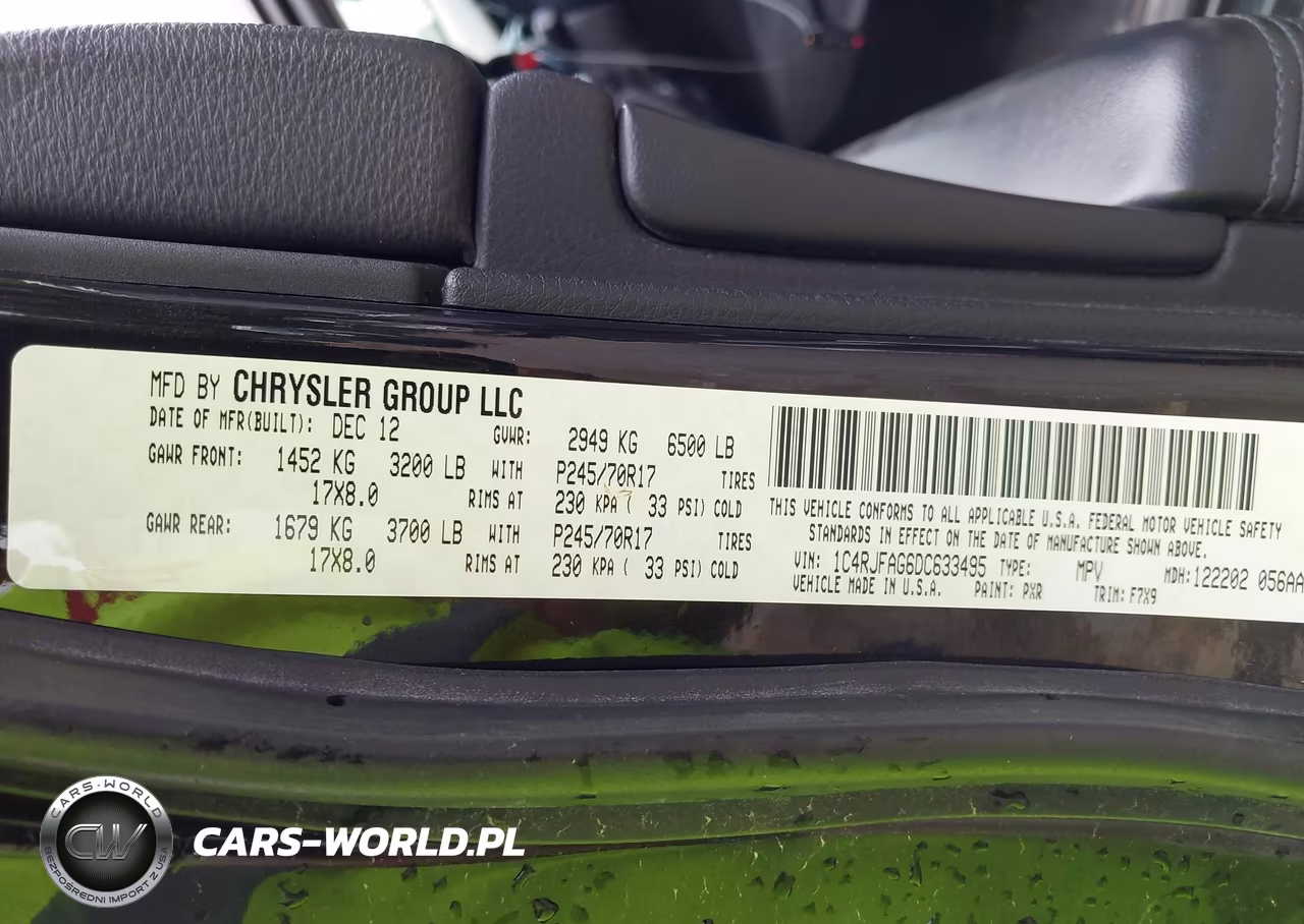 2013 Jeep Grand Cherokee Laredo VIN:1C4RJFAG6DC633495 - 9