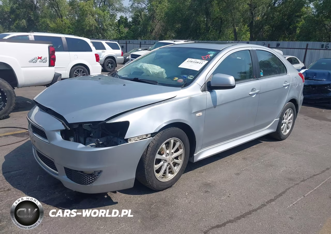 2012 Mitsubishi Lancer Sportback Es VIN:JA32X2HU6CU009062 - 2