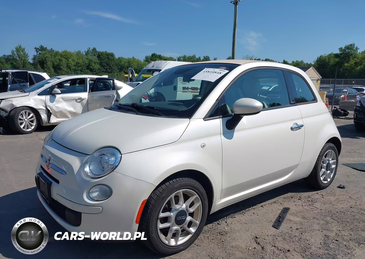 2015 Fiat 500C Pop VIN:3C3CFFDR2FT755979 - 2