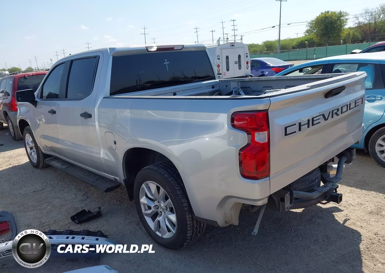 2020 Chevrolet Silverado 1500 2Wd Short Bed Custom VIN:1GCPWBEH2LZ121720 - 3