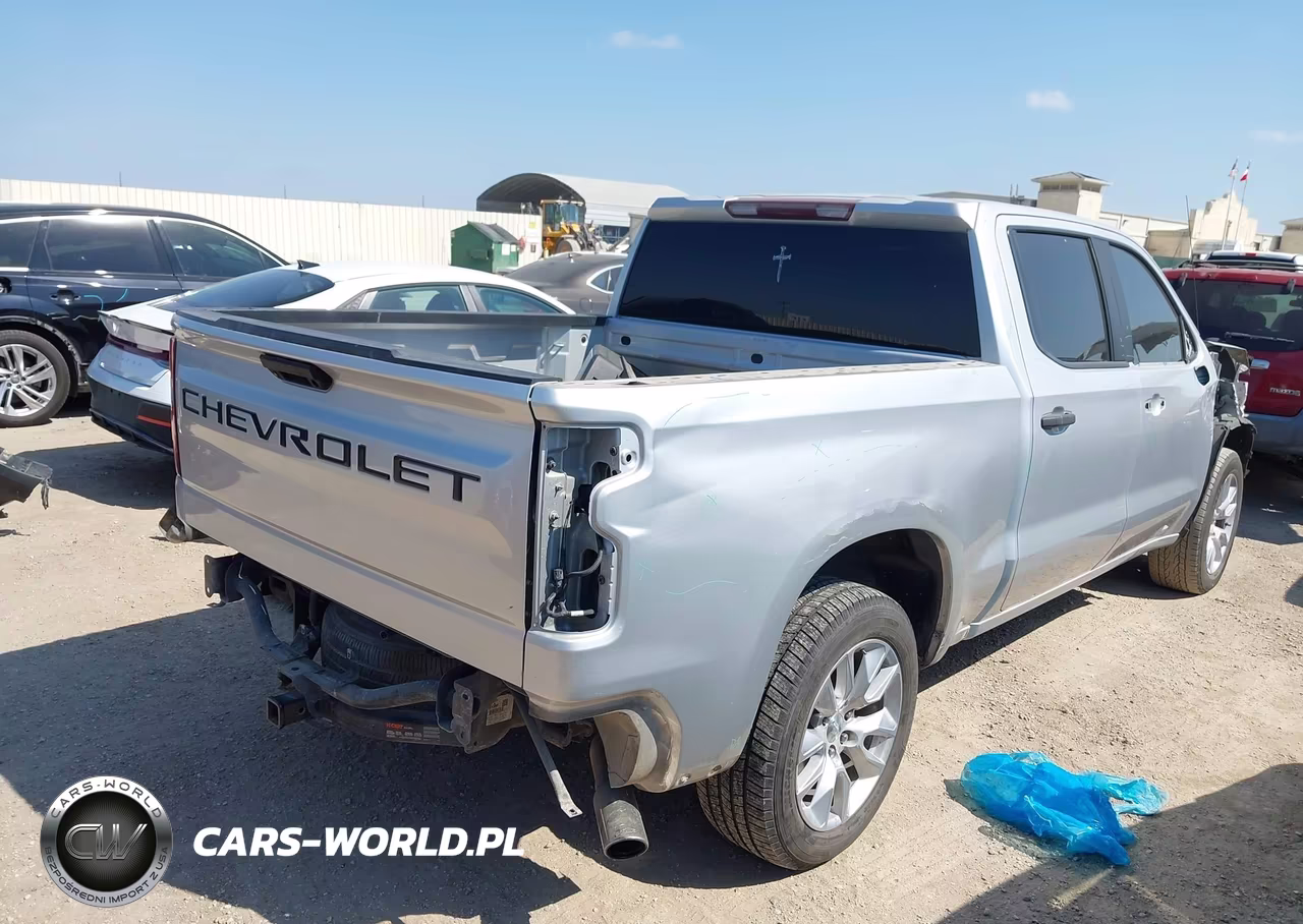2020 Chevrolet Silverado 1500 2Wd Short Bed Custom VIN:1GCPWBEH2LZ121720 - 4