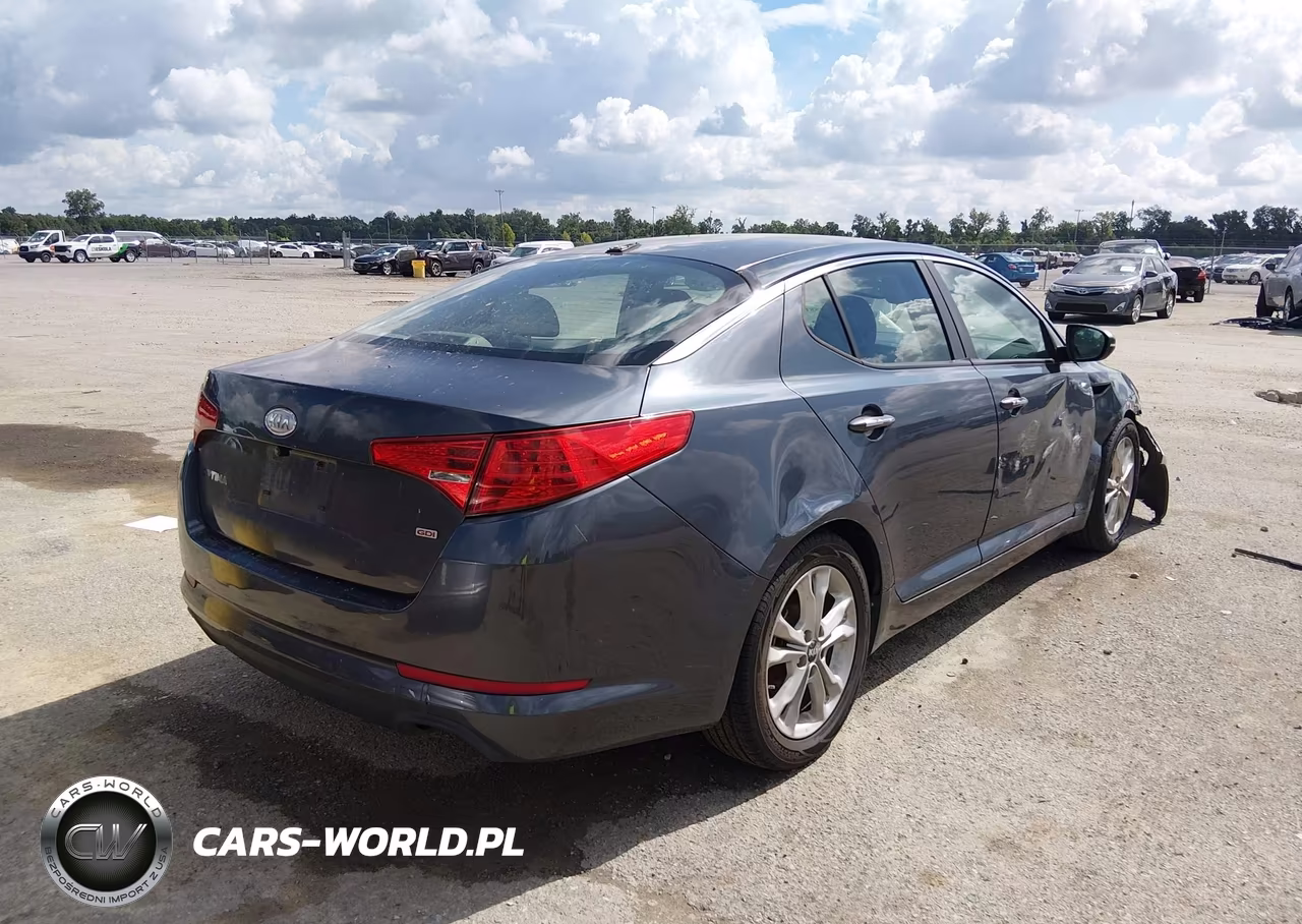 2011 Kia Optima Ex VIN:KNAGN4A79B5080243 - 4