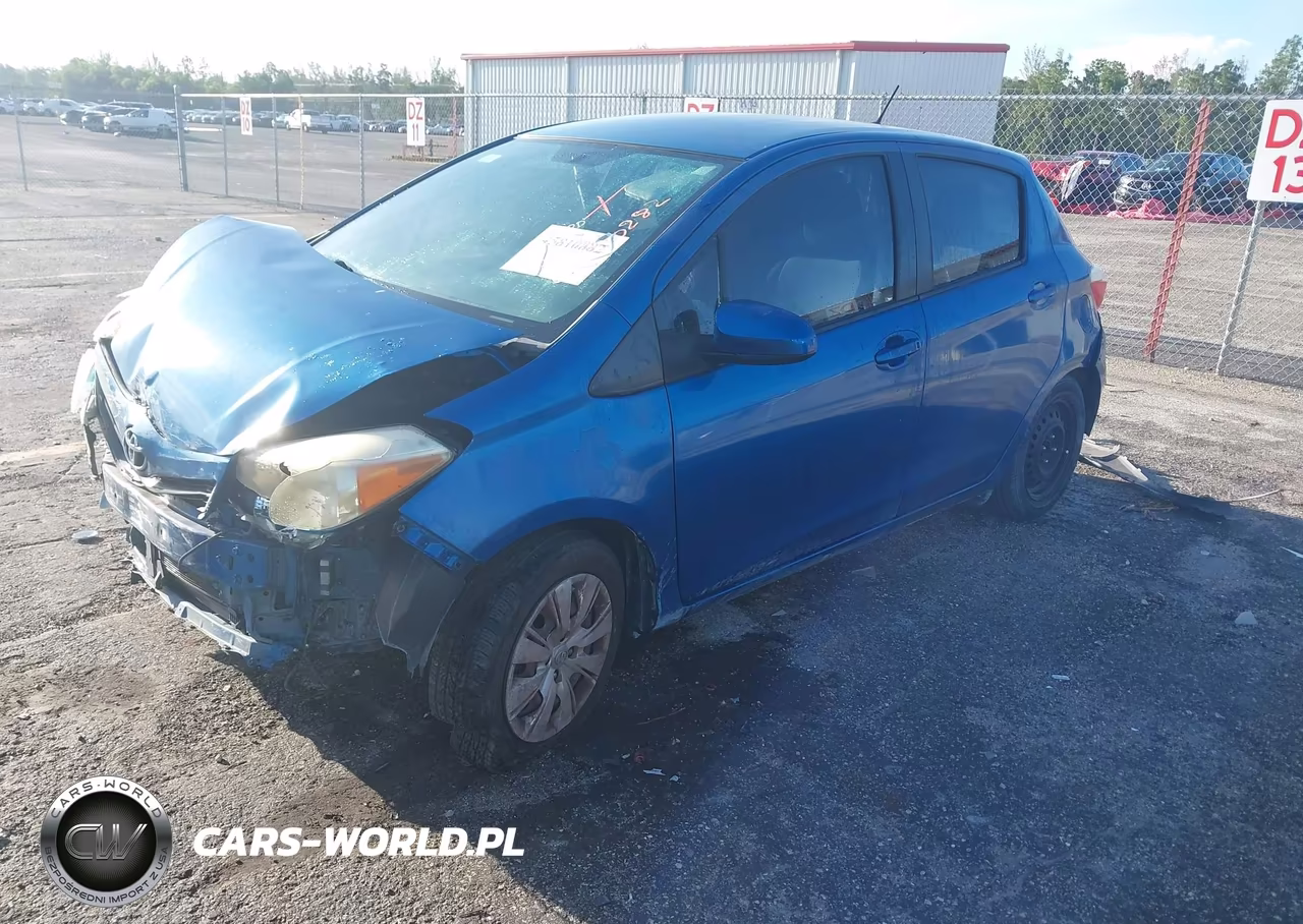 2012 Toyota Yaris L VIN:JTDKTUD34CD536569 - 2