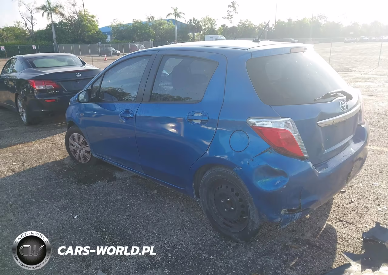 2012 Toyota Yaris L VIN:JTDKTUD34CD536569 - 3