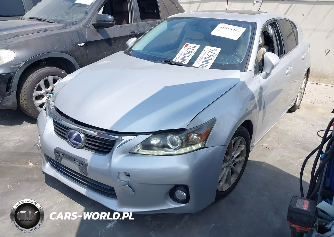 2012 Lexus Ct 200H Premium VIN:JTHKD5BH9C2105639 - 2