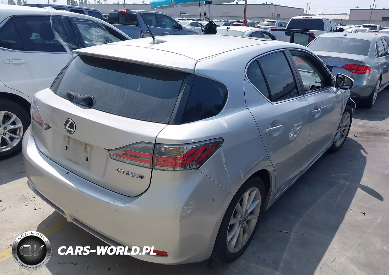 2012 Lexus Ct 200H Premium VIN:JTHKD5BH9C2105639 - 4