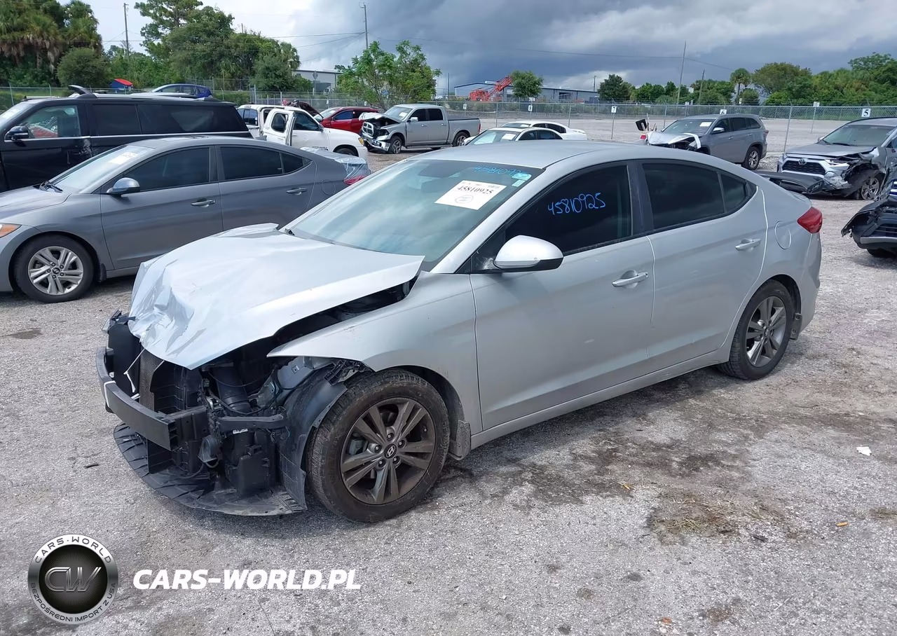 2018 Hyundai Elantra Sel VIN:5NPD84LF7JH370786 - 2