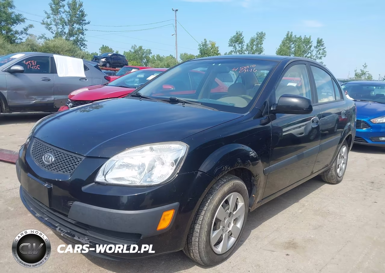 2007 Kia Rio Lx VIN:KNADE123476188011 - 2