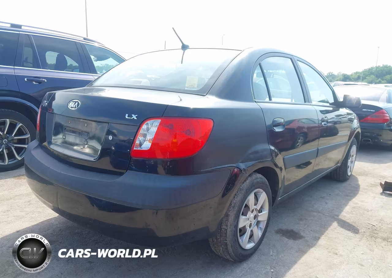 2007 Kia Rio Lx VIN:KNADE123476188011 - 4