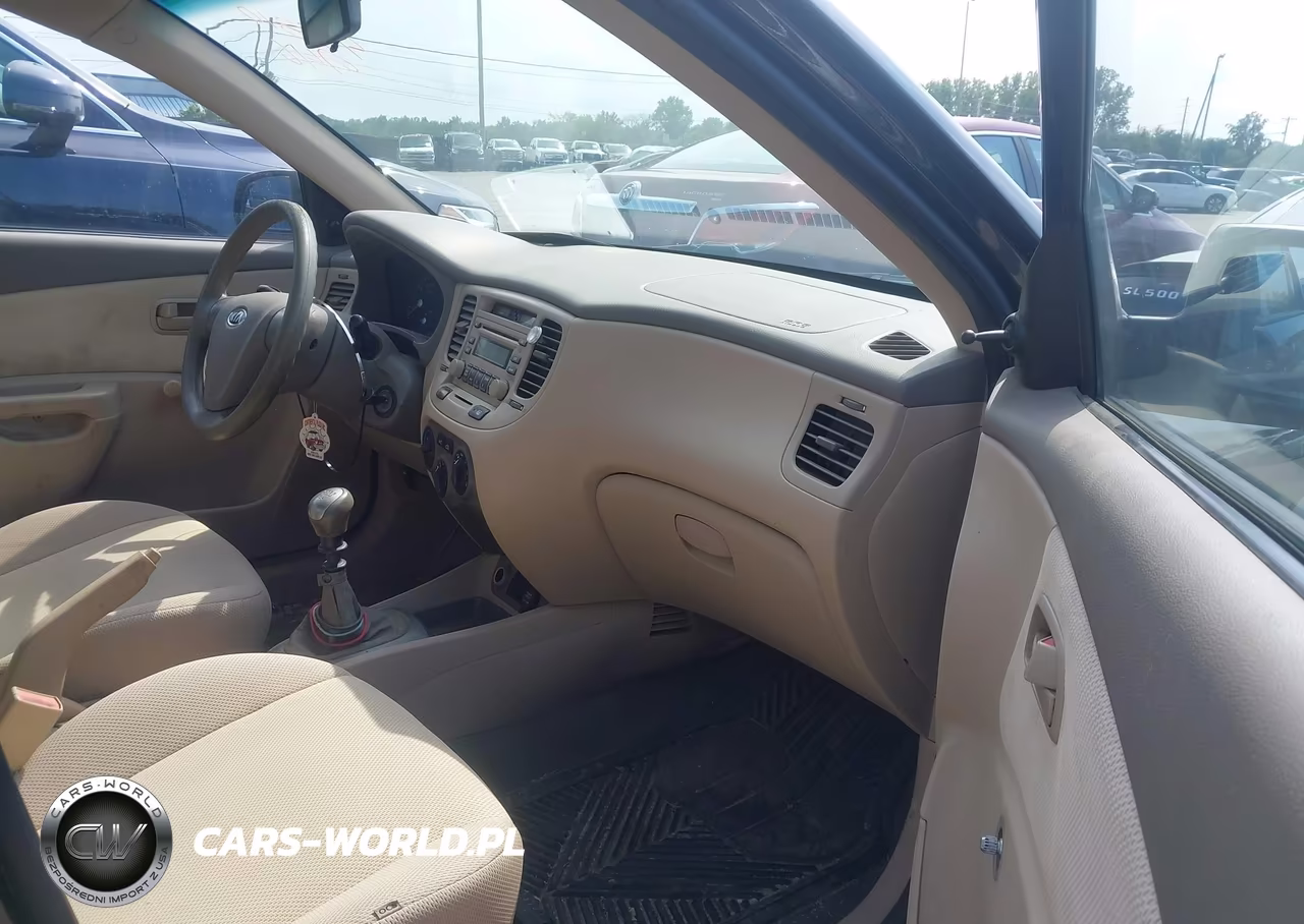 2007 Kia Rio Lx VIN:KNADE123476188011 - 5