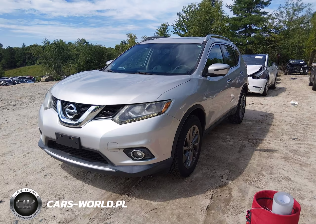 2016 Nissan Rogue Sl VIN:5N1AT2MV8GC741384 - 2