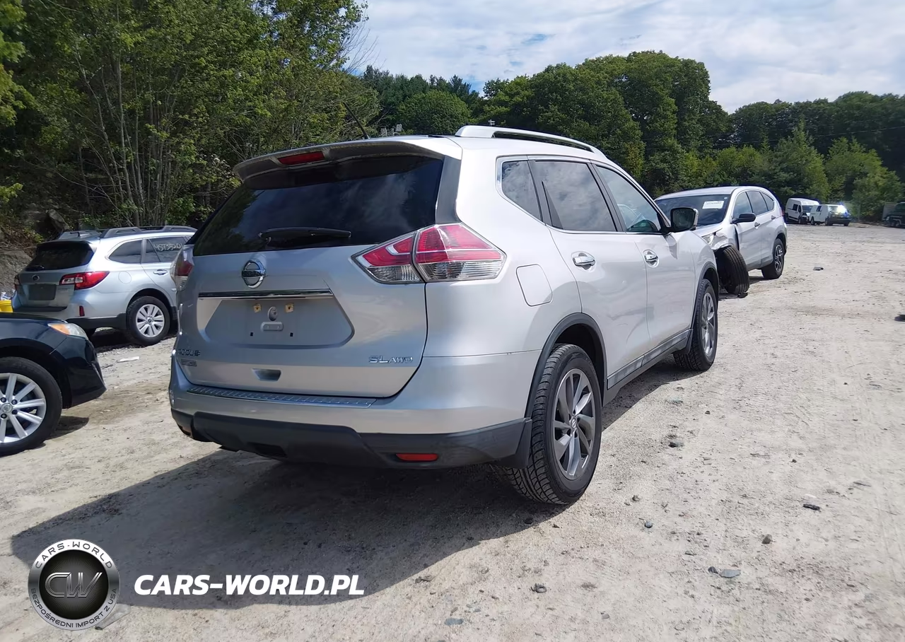 2016 Nissan Rogue Sl VIN:5N1AT2MV8GC741384 - 4