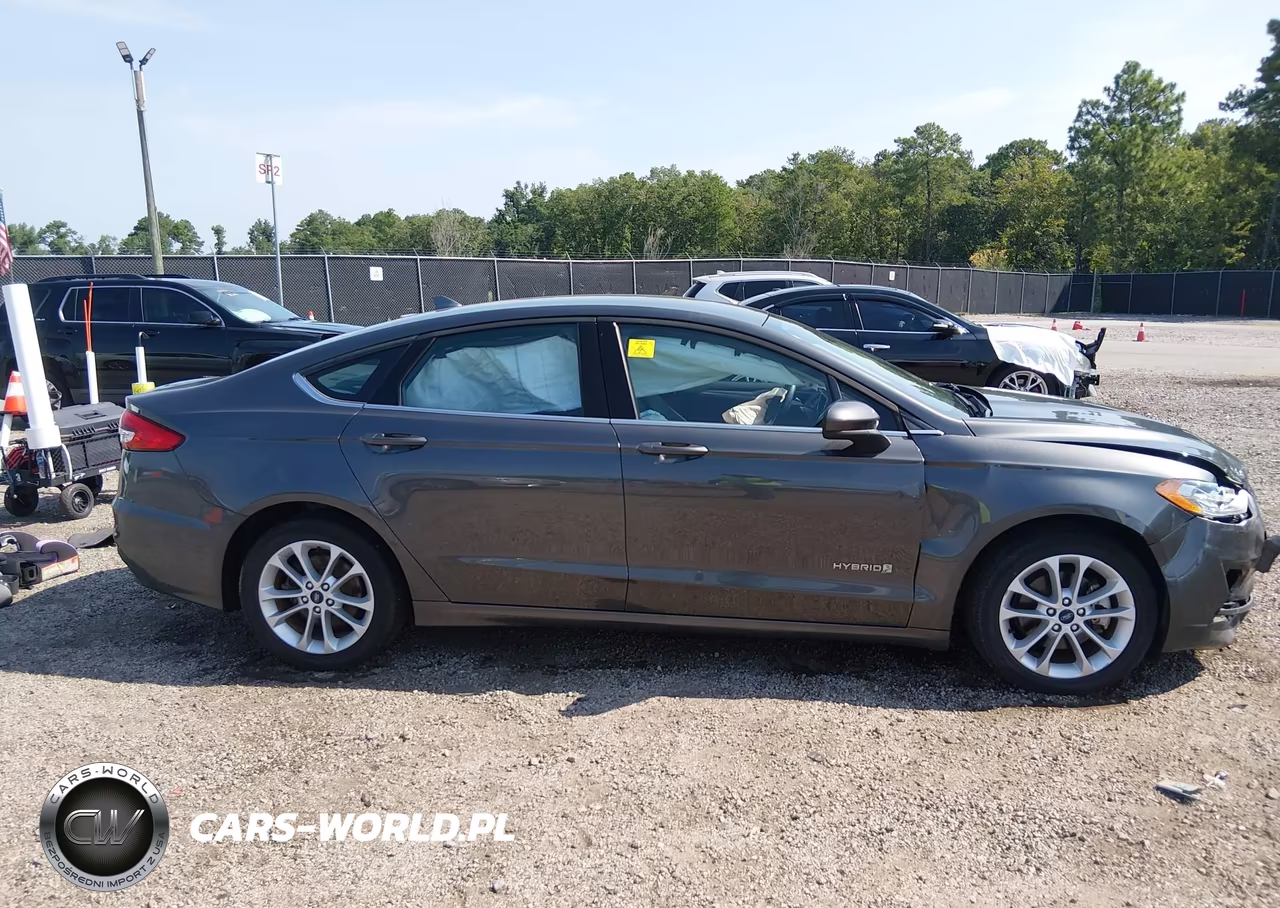 2019 Ford Fusion Hybrid Se VIN:3FA6P0LUXKR198664 - 13