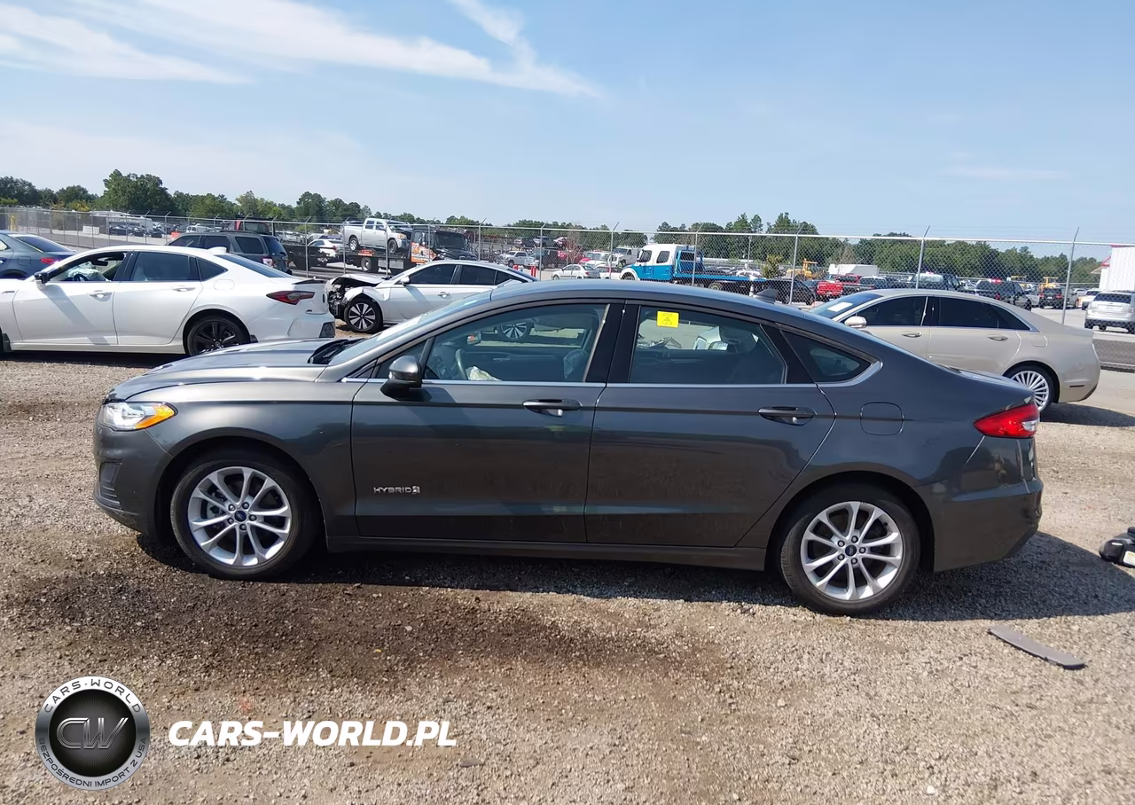 2019 Ford Fusion Hybrid Se VIN:3FA6P0LUXKR198664 - 14