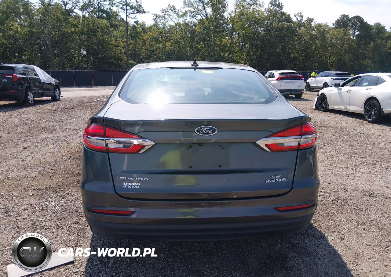 2019 Ford Fusion Hybrid Se VIN:3FA6P0LUXKR198664 - 16